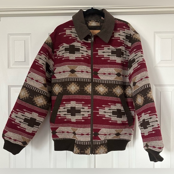 Powder River Outfitters Other - Powder River Outfitters Aztec Western Jacket Southwestern Coat size medium